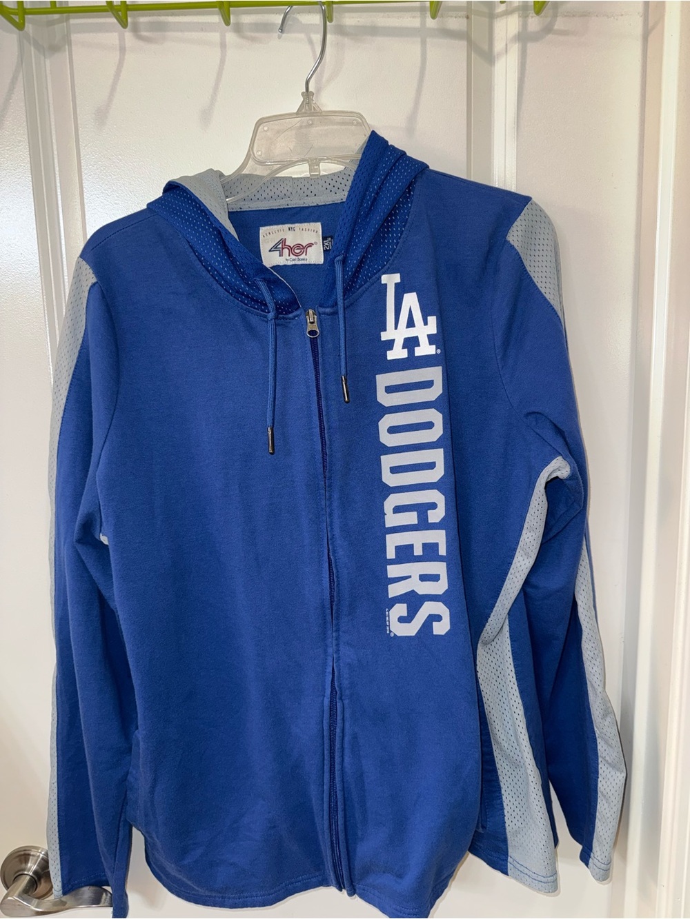 Los Angeles Dodgers G-III 4Her by Carl Banks Women's Full-Zip Hoodie